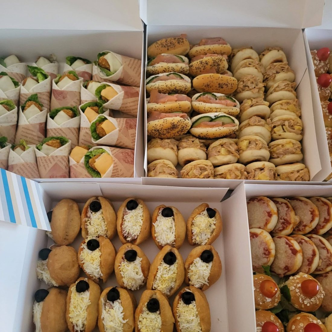 Pièces salées de buffet dînatoire