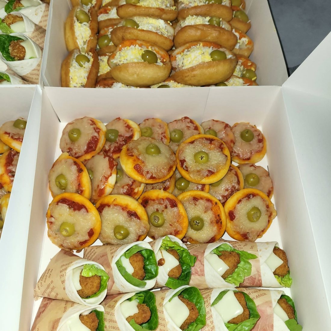 Pièces salées de buffet dînatoire