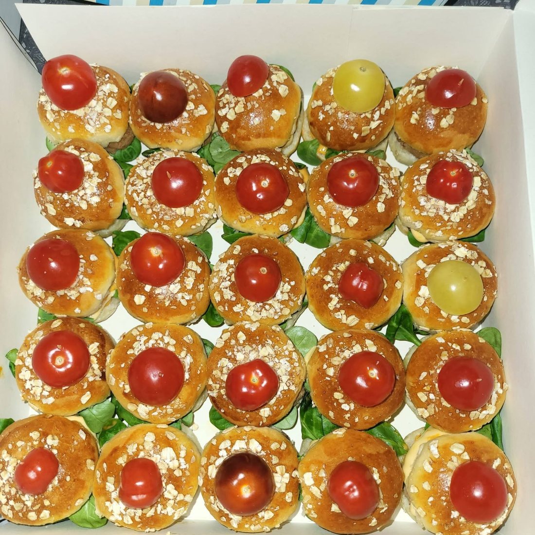 Pièces salées de buffet dînatoire
