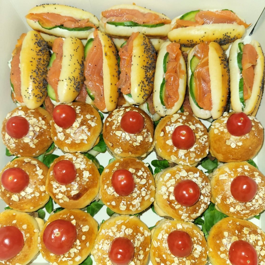 Pièces salées de buffet dînatoire