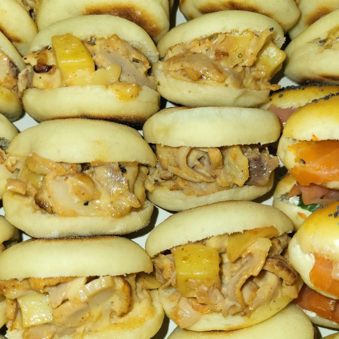Pièces salées de buffet dînatoire