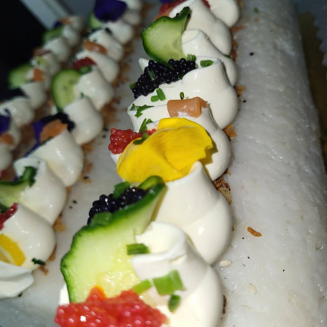 Pièces salées de buffet dînatoire