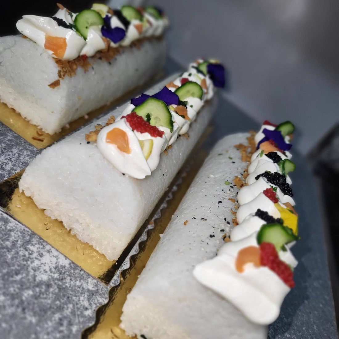 Pièces salées de buffet dînatoire