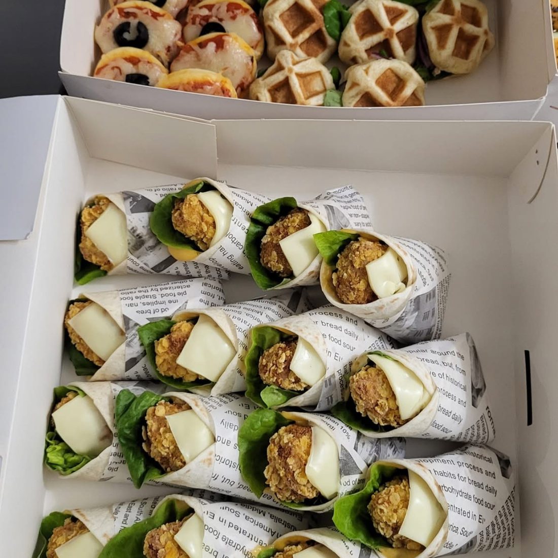 Pièces salées de buffet dînatoire