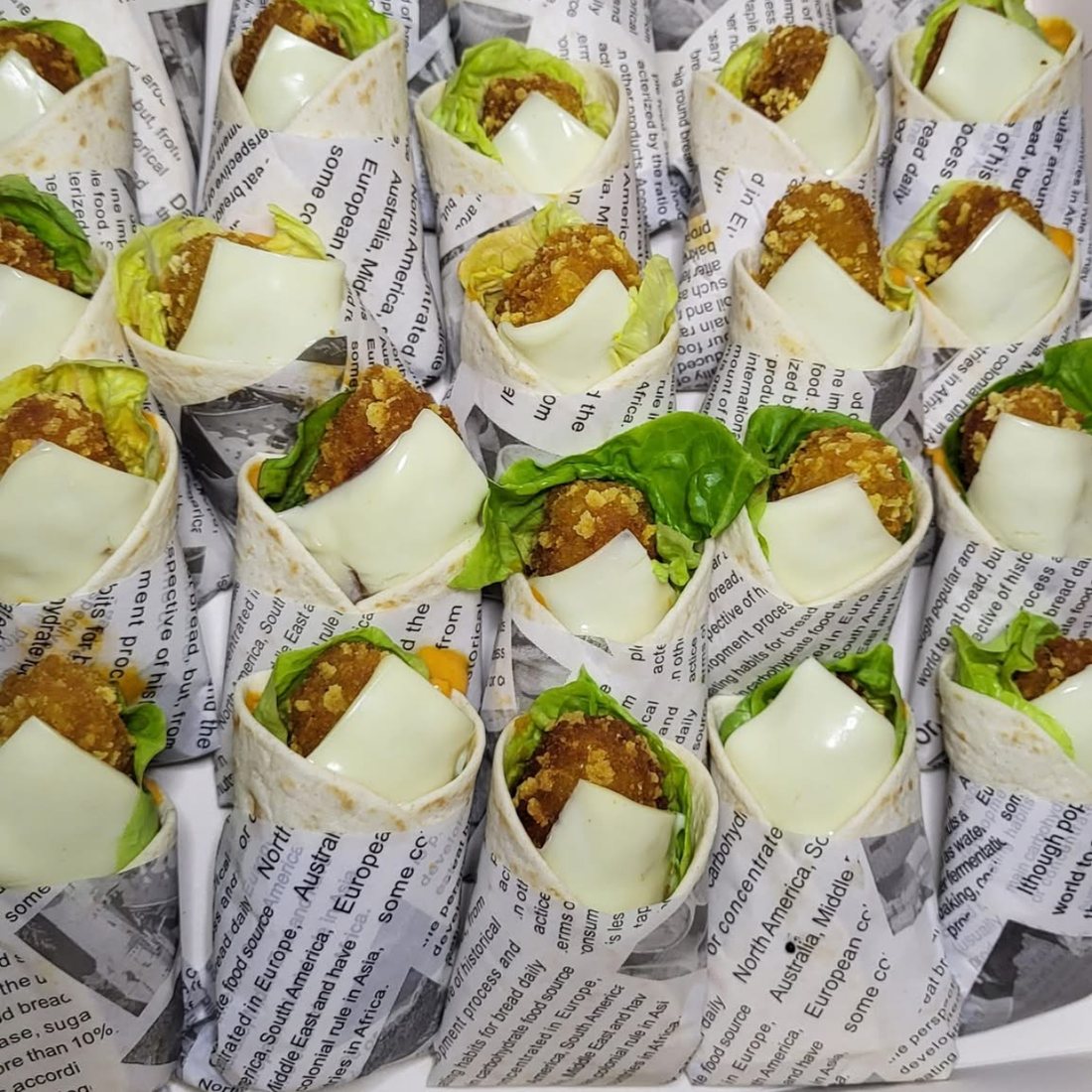 Pièces salées de buffet dînatoire