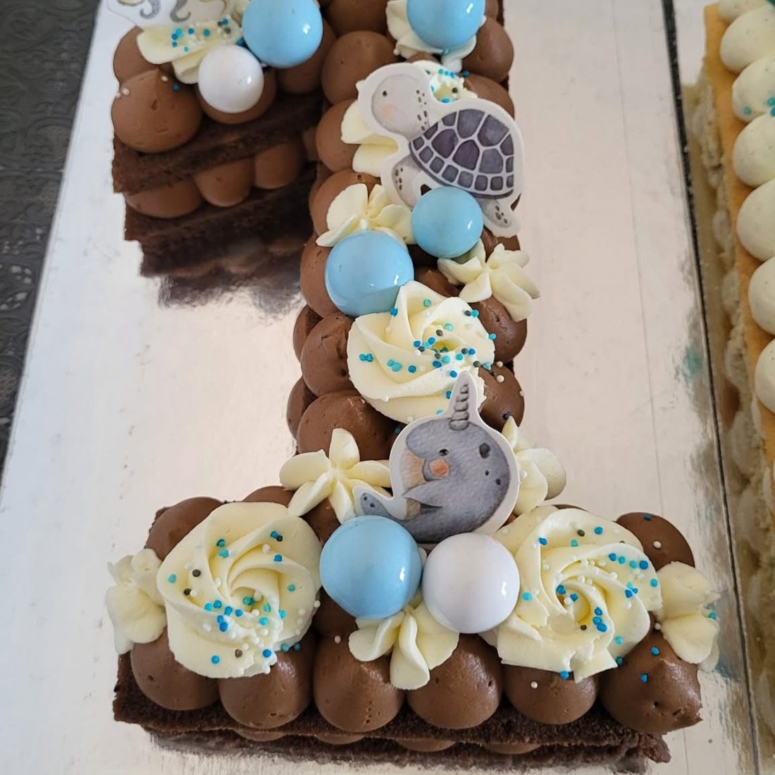 Number cake sur mesure