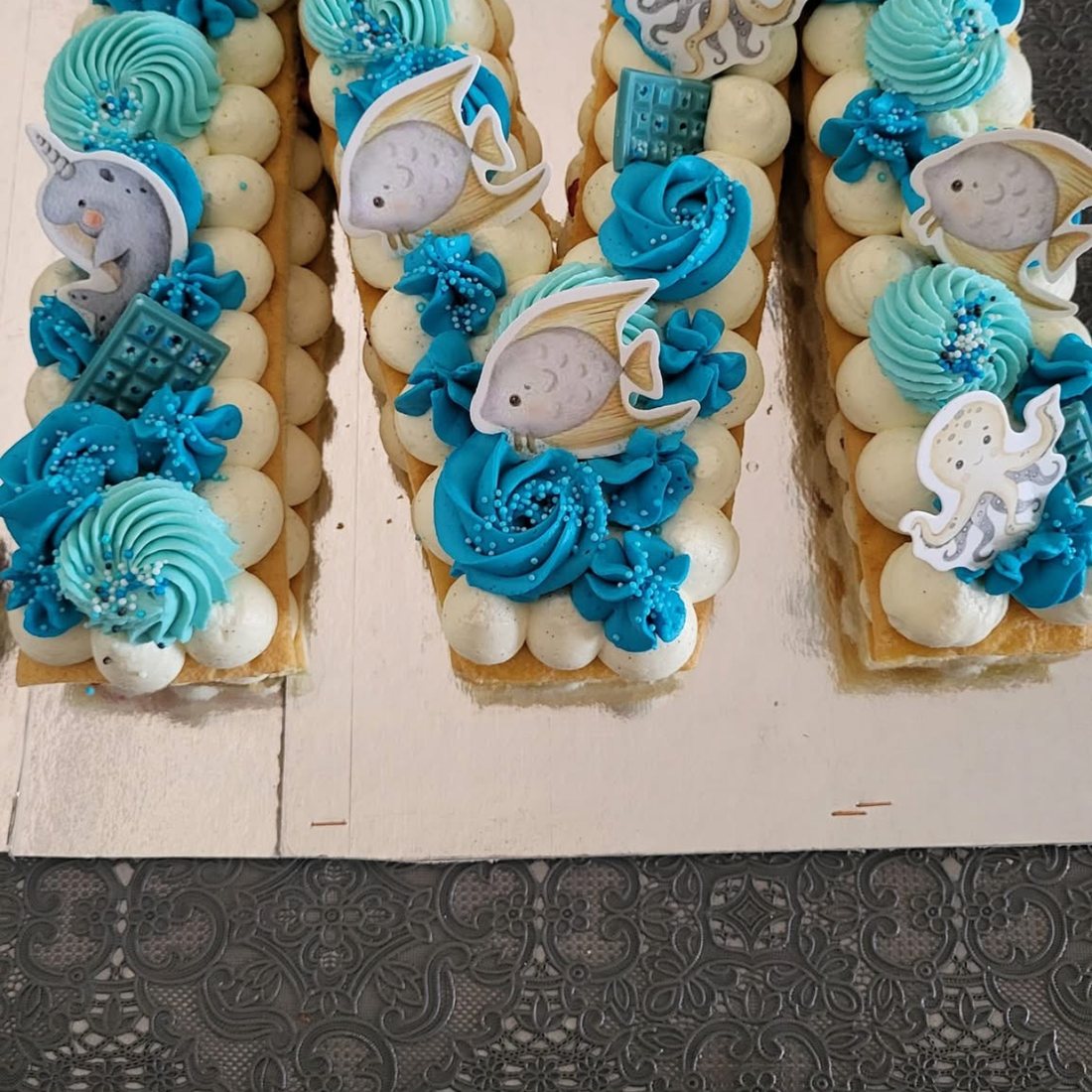 Number cake sur mesure