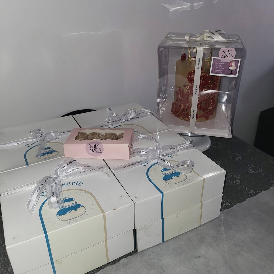 Commande emballée prête à offrir