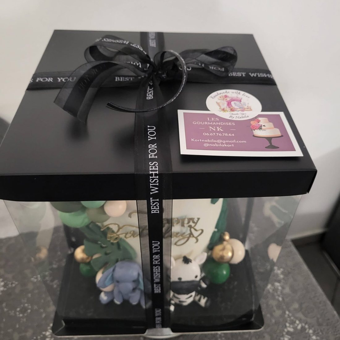 Commande emballée prête à offrir